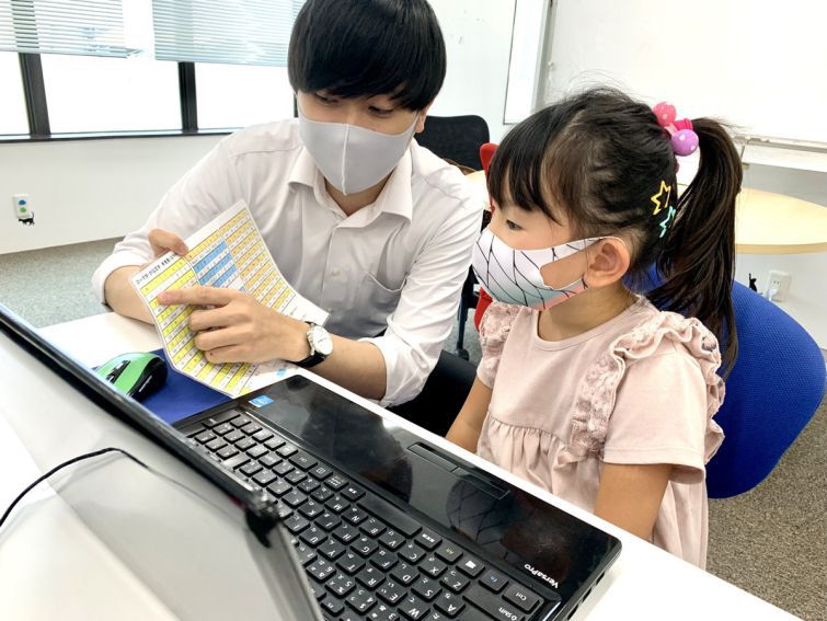 ひらがなもアルファベットも数字も…