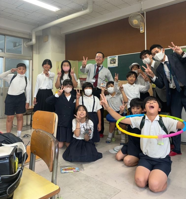 第五福田小学校 5年生のみなさん　ありがとう！！