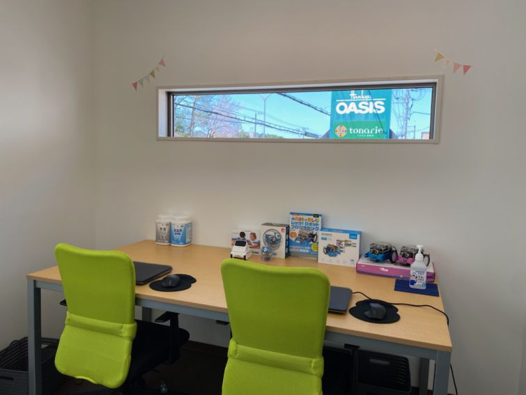 自習席からの風景