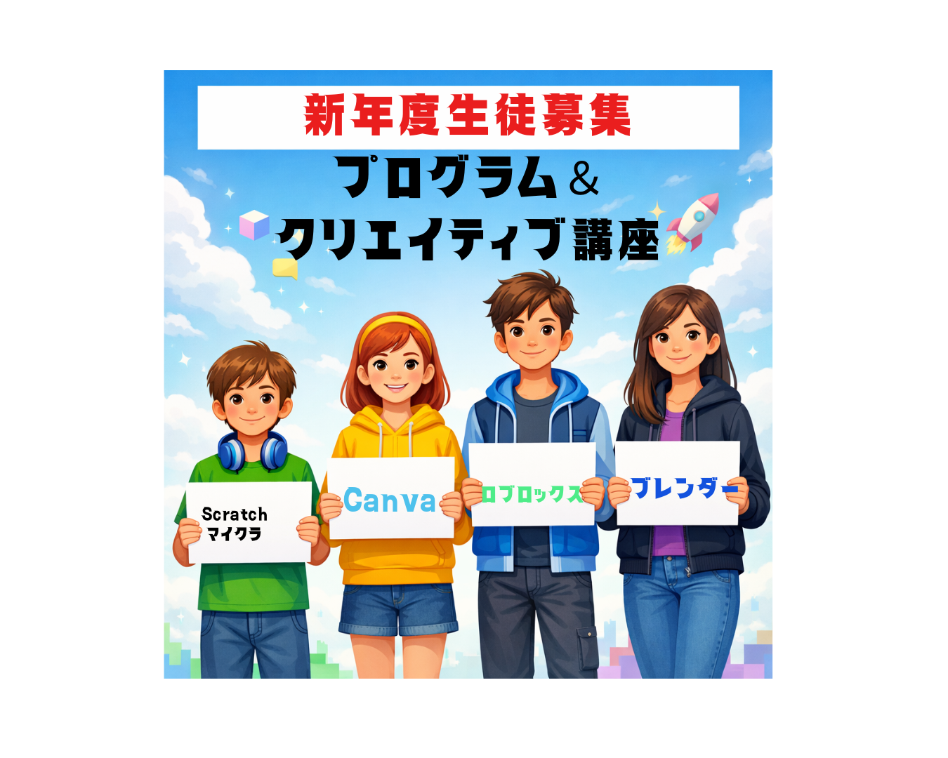 【2026春募集スタート】「好き」が未来の武器になる｜iTeen新講座のご案内